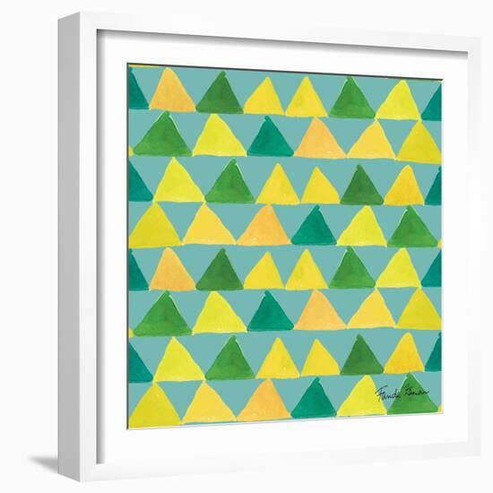 Mellow Yellow Step 05B-Farida Zaman-Framed Art Print