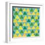 Mellow Yellow Step 05B-Farida Zaman-Framed Art Print