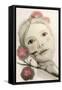 Melodie In Blush-Sylvie Demers-Framed Stretched Canvas