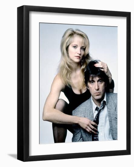 Melodie pour un meurtre Sea of Love by Harold Becker with Ellen Barkin and Al Pacino, 1989 (photo)-null-Framed Photo