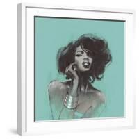 Melody I-Saro-Framed Art Print