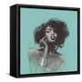 Melody I-Saro-Framed Stretched Canvas