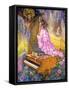 Melody In Pink-Josephine Wall-Framed Stretched Canvas