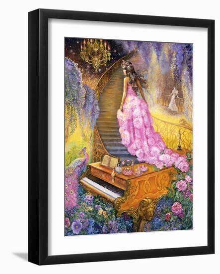 Melody In Pink-Josephine Wall-Framed Giclee Print