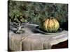 Melon and Fruit Bowl with Figs, 1880-82-Gustave Caillebotte-Stretched Canvas