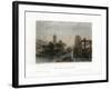 Melon Islands, and Irrigating Wheel, China, C1840-Henry Adlard-Framed Giclee Print