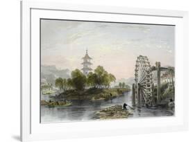 Melon Islands-Thomas Allom-Framed Premium Giclee Print