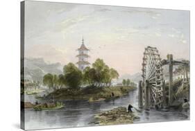 Melon Islands-Thomas Allom-Stretched Canvas