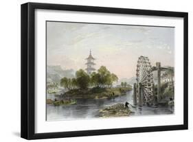 Melon Islands-Thomas Allom-Framed Art Print