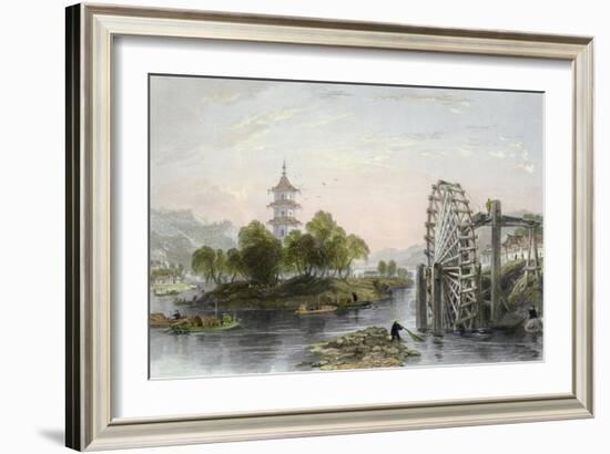 Melon Islands-Thomas Allom-Framed Art Print