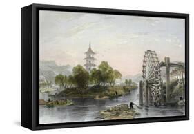 Melon Islands-Thomas Allom-Framed Stretched Canvas