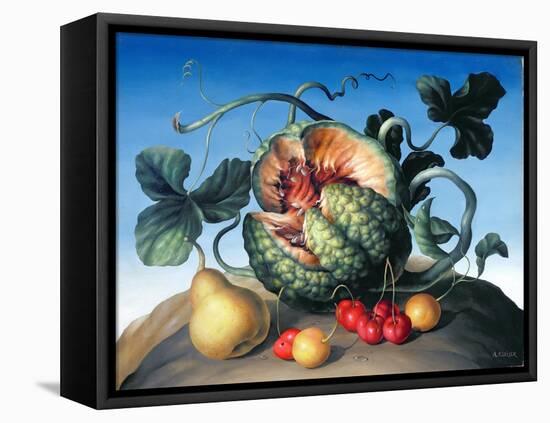 Melon on a Mountain-Amelia Kleiser-Framed Stretched Canvas