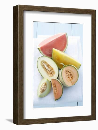 Melon Still Life-Oliver Brachat-Framed Photographic Print