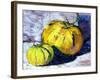 Melons in the Sun, 1982-Diana Schofield-Framed Giclee Print
