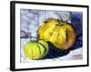 Melons in the Sun, 1982-Diana Schofield-Framed Giclee Print