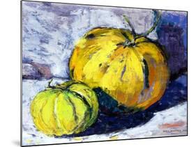 Melons in the Sun, 1982-Diana Schofield-Mounted Giclee Print