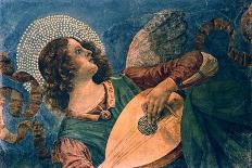 Musical Angel with Drum-Melozzo Da Forli-Giclee Print