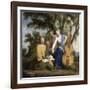 Melpomène, Erato et Polymnie-Eustache Le Sueur-Framed Giclee Print