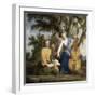 Melpomène, Erato et Polymnie-Eustache Le Sueur-Framed Giclee Print