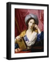 Melpomene, The Muse of Tragedy-Elisabetta Sirani-Framed Giclee Print