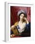 Melpomene, The Muse of Tragedy-Elisabetta Sirani-Framed Giclee Print