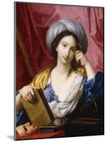 Melpomene, The Muse of Tragedy-Elisabetta Sirani-Mounted Giclee Print