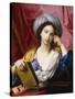 Melpomene, The Muse of Tragedy-Elisabetta Sirani-Stretched Canvas