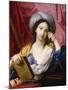 Melpomene, The Muse of Tragedy-Elisabetta Sirani-Mounted Giclee Print