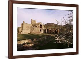 Melrose Abbey, Borders, Scotland, United Kingdom-Charles Bowman-Framed Photographic Print