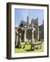 Melrose Abbey in the Scottish Borders.-Martin Zwick-Framed Photographic Print
