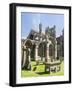 Melrose Abbey in the Scottish Borders.-Martin Zwick-Framed Photographic Print