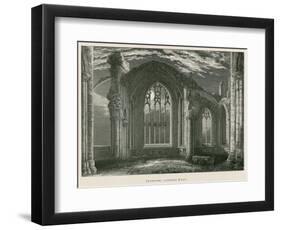 Melrose Abbey, Interior, Looking East-Alexander Francis Lydon-Framed Giclee Print