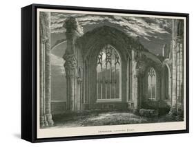 Melrose Abbey, Interior, Looking East-Alexander Francis Lydon-Framed Stretched Canvas