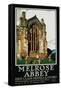 Melrose Abbey Poster-Frank Newbould-Framed Stretched Canvas