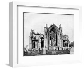 Melrose Abbey, Scotland, 1893-John L Stoddard-Framed Giclee Print