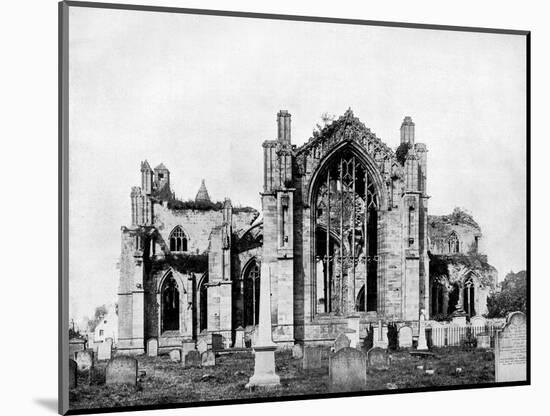 Melrose Abbey, Scotland, 1893-John L Stoddard-Mounted Giclee Print