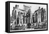 Melrose Abbey, Scotland, 1936-null-Framed Stretched Canvas