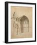 Melrose Abbey: the East Window, c.1770-Thomas Girtin-Framed Giclee Print