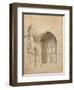 Melrose Abbey: the East Window, c.1770-Thomas Girtin-Framed Giclee Print