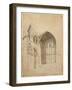 Melrose Abbey: the East Window, C.1770S-Thomas Girtin-Framed Giclee Print