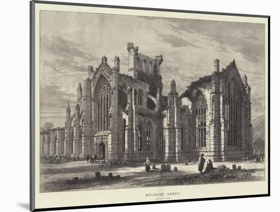 Melrose Abbey-Samuel Read-Mounted Giclee Print