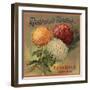 Melrose Brand - California - Citrus Crate Label-Lantern Press-Framed Art Print