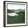 Melrose (Scotland) Panorama of Lake Katrine-Leon, Levy et Fils-Framed Photographic Print