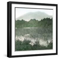 Melrose (Scotland), View of Benvenue, on Lake Achray-Leon, Levy et Fils-Framed Photographic Print