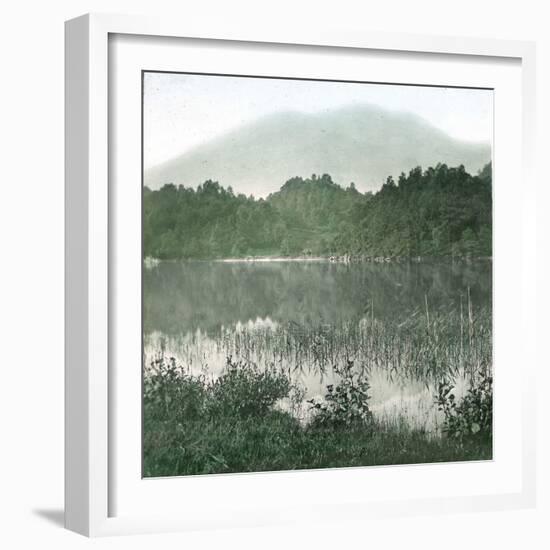 Melrose (Scotland), View of Benvenue, on Lake Achray-Leon, Levy et Fils-Framed Photographic Print