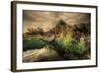 Melt Rock-Bob Larson-Framed Art Print