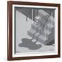 Meltdown In NYC-Nick Diggory-Framed Giclee Print