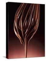 Melted Chocolate Running from a Whisk-Armin Zogbaum-Stretched Canvas
