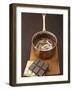 Melted Dark and White Chocolate in Pan-Anita Oberhauser-Framed Photographic Print