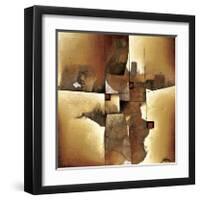 Melted Patterns-Yehan Wang-Framed Giclee Print